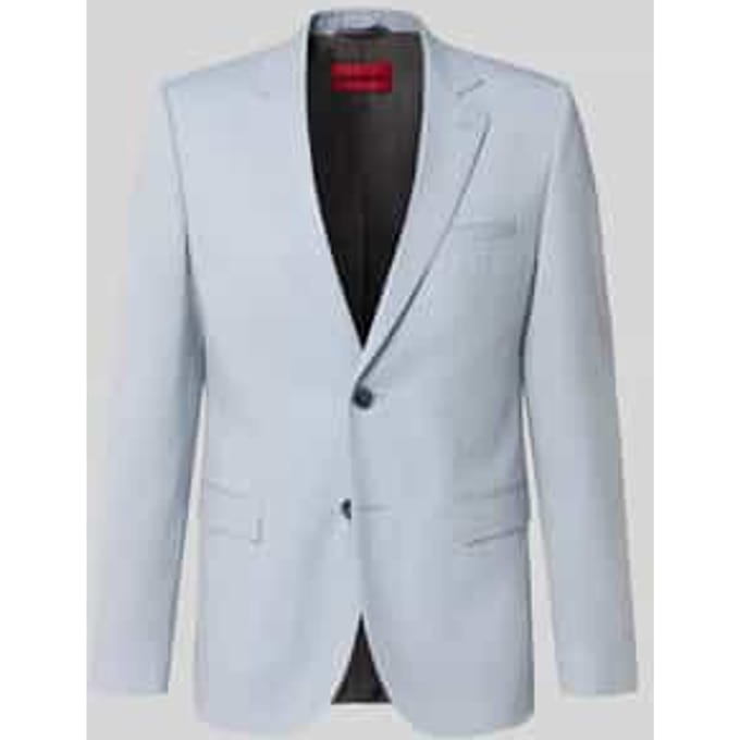 Super Slim Fit colbert van scheerwolmix model 'ARTI'
