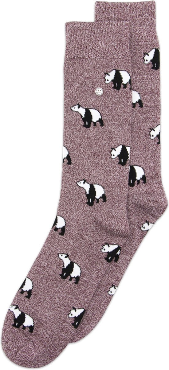 Alfredo Gonzales unisex sokken panda rood