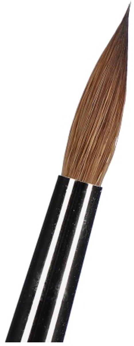 Superstar Penseel Rond Marterhaar/hout Blauw/zilver Maat 8