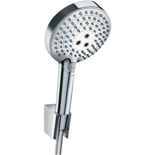 Hansgrohe Raindance Select S shower bracket set 120 3jet P with shower hose 125 cm, 27669000