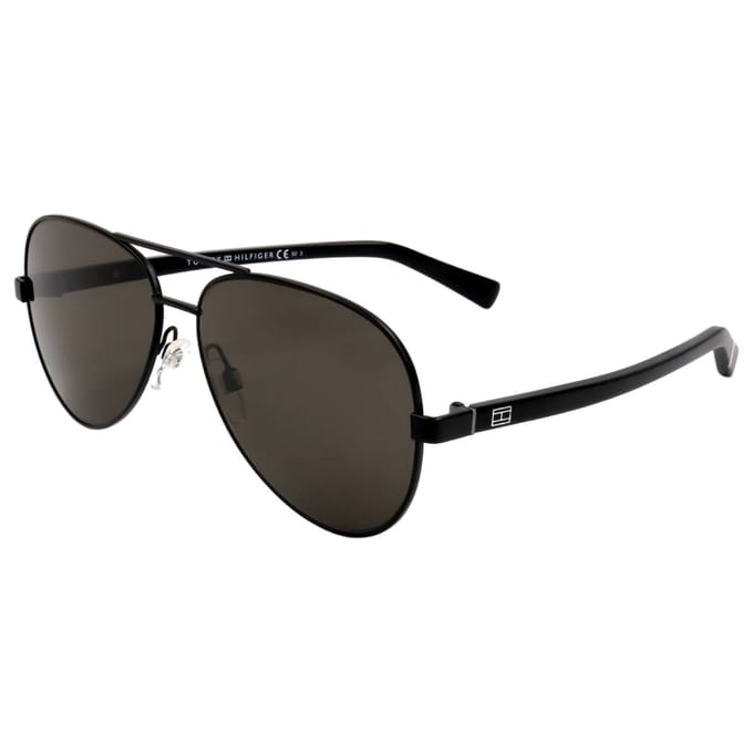 Tommy Hilfiger TH 1921/RE/S 003/IR Zonnebril - Dames - Heren - Zwart