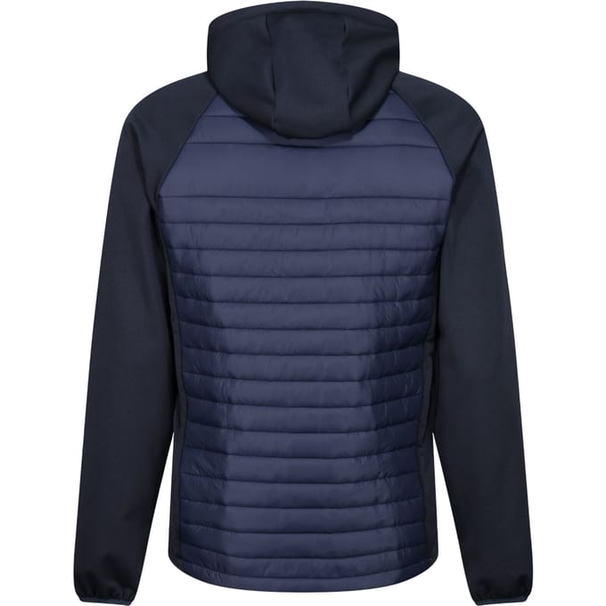 Regatta Heren Navigate Hybride Hooded Jacket (Marine / Frans Blauw)