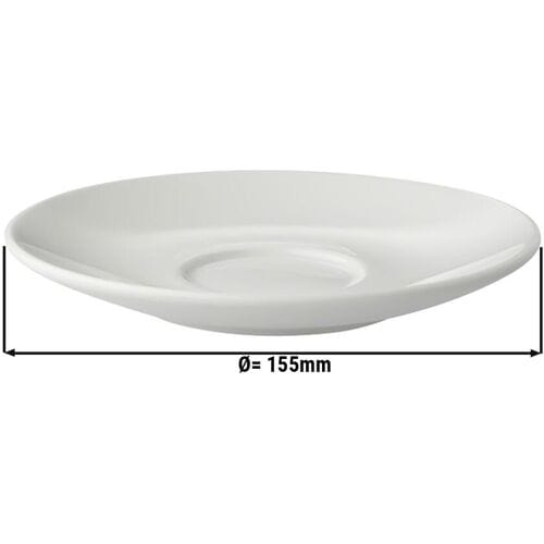 GGM Gastro (6 Stück) BART - Suppenuntertasse - Ø 155mm - Elfenbein Wit