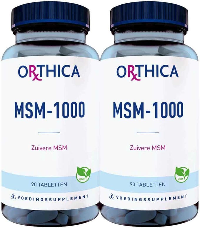 Orthica MSM-1000 - 2 x 90 tabletten - Voordeelverpakking