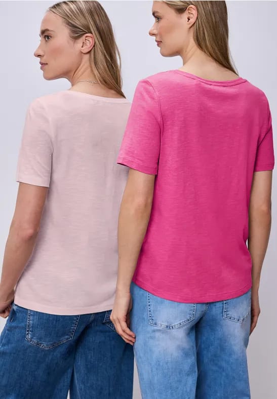Basic Shirt in een 2-pack