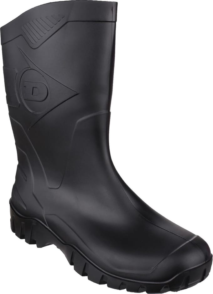 Dunlop Dee rubberen kuitlaarzen - Zwart - Maat 37