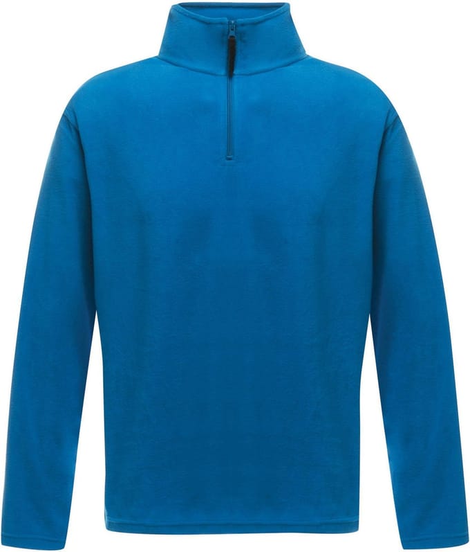 Regatta Professional Micro Fleece Met Halve Rits - Outdoortrui - Mannen - Blauw