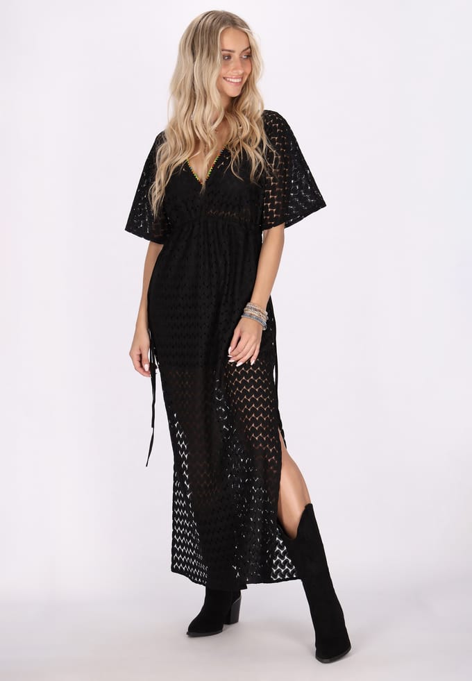 IZIA Jurk Dames zwart
