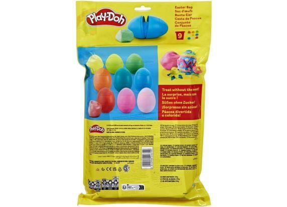 Play-Doh-paastasje, 9 eieren, uitdeelcadeautjes en knutselspeelgoed voor kinderen