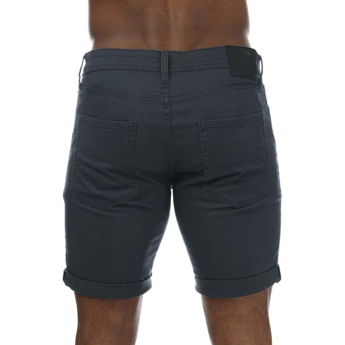 Jack & Jones - Heren Shorts Rick Original Short - Blauw - Maat S