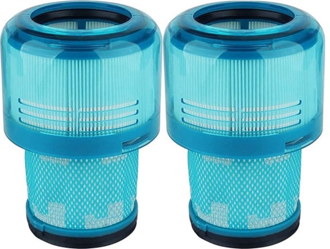 2x HEPA Filter compatibel met Dyson V15 Detect Complete Extra Stofzuiger Vervanging