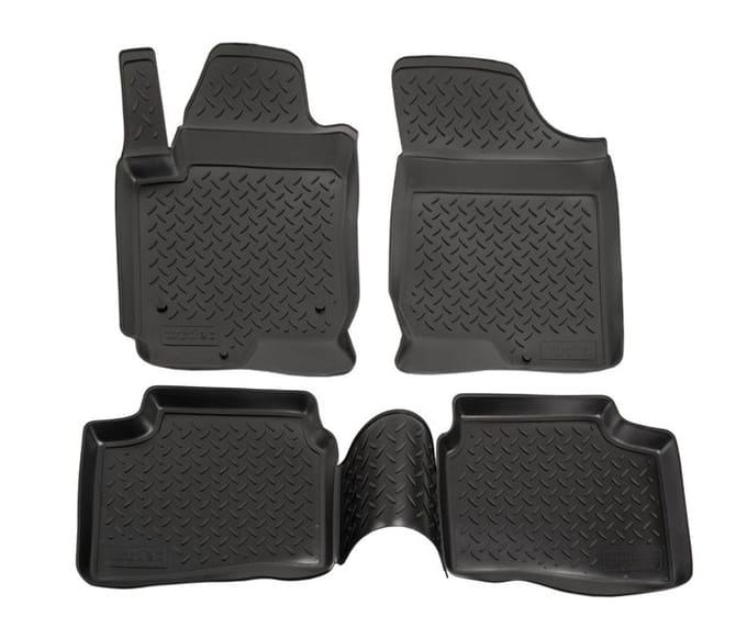 Tapis de sol - NORM Liners - Compatible Kia Cee'd/i30 - Caoutchouc TPE - 4 pièces - Antidérapant