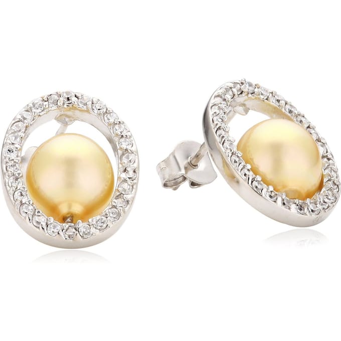 Orphelia Dames 925 Sterling Zilveren Stud Oorbellen - Zilver EAR-1992