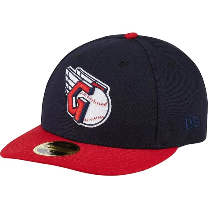 New Era Cleveland Guardians 59fifty Pet Blauw