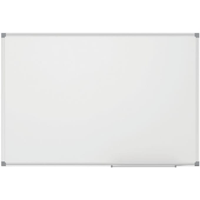 MAULstandard Whiteboard - geëmailleerd - B 1500 x H 1000 mm- met opbergbak