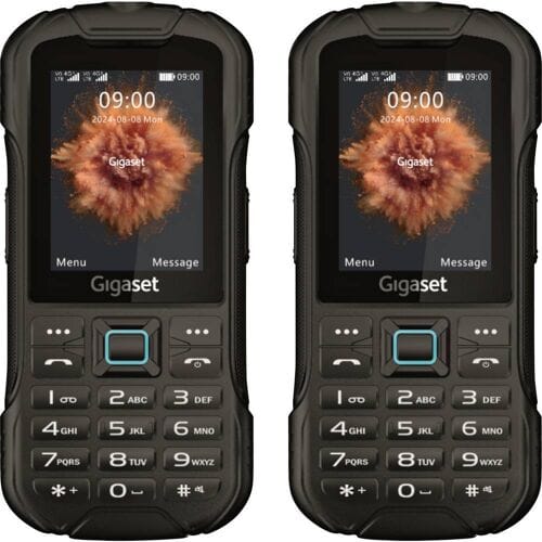 Gigaset GLX 8 ACTIVE Duo Outdoor telefoon Zwart