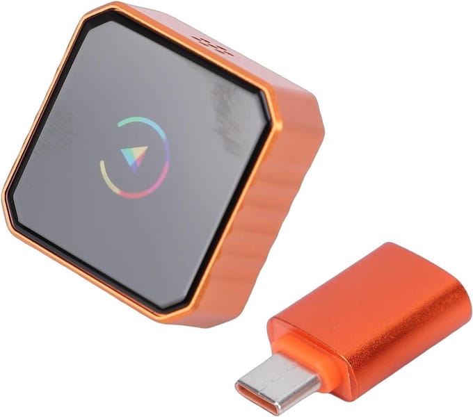 Draadloze Auto Adapter - Auto Dongle - Slimme Connectie - Plug en Play - Compact Design - Zwart
