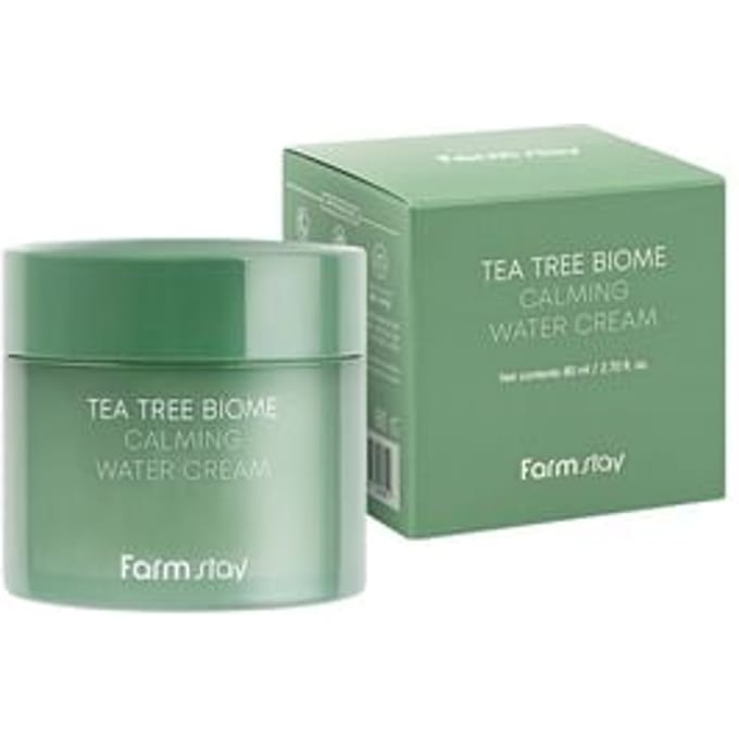 Farm Stay Tea Tree Biome Crème d'Eau Calmante 80 ml (3 Options) #1PCS gray