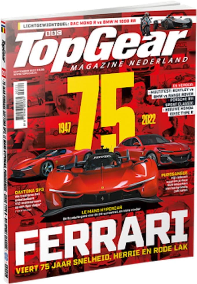 BBC TopGear Nederland nummer 207 september 2022