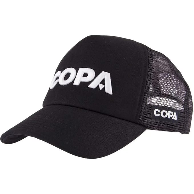 COPA - 3D Wit Logo Trucker Pet - Unisex - Zwart - One size