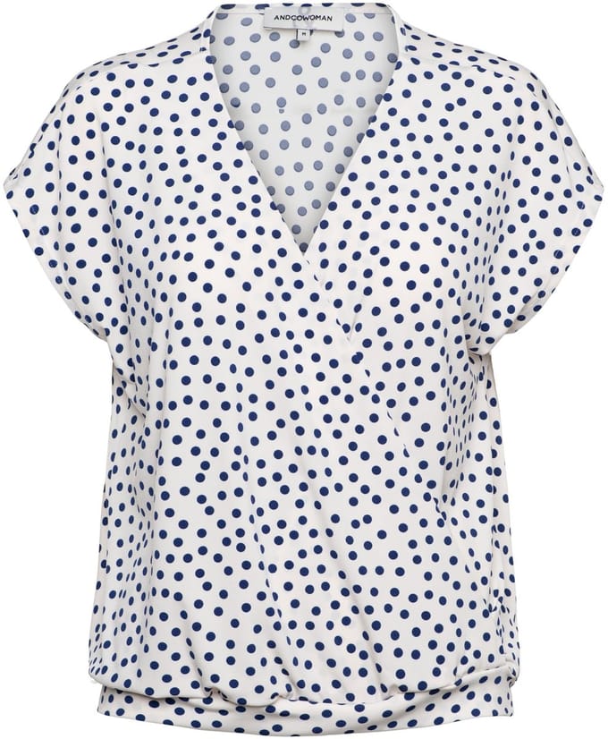 &Co Woman LIMA DOT - Top - M - Wit