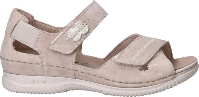 Rieker Sandalen - Dames - Beige - Maat:39
