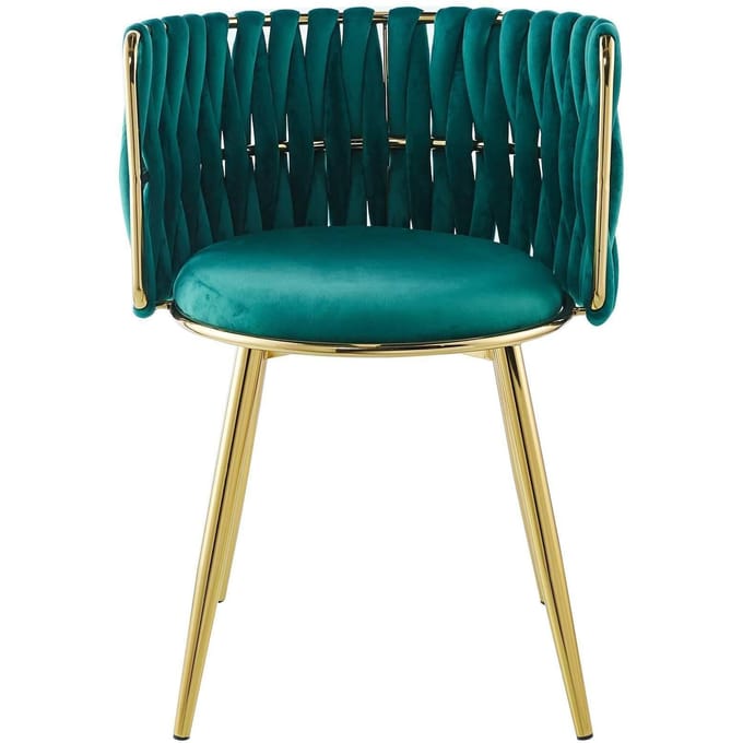 Set van 2 eetkamerstoelen Melly velvet | Underbar
