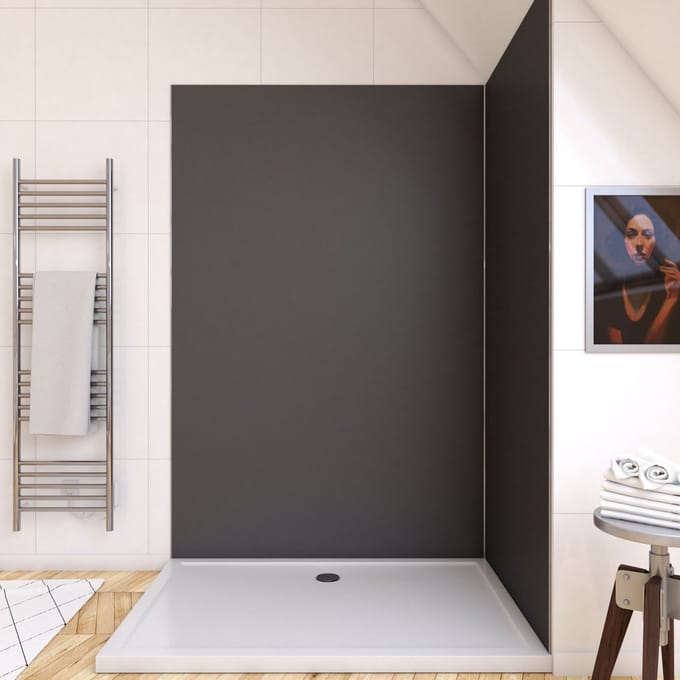 Aurlane Wandpaneel 120x210cm Lichtgrijs