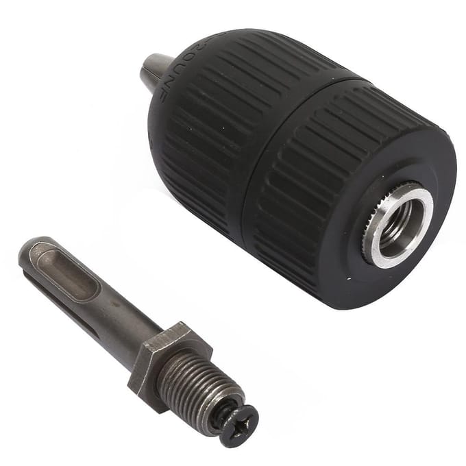 Sleutelloze Boorkop 2.013mm met 1220UNF+SDS Ronde Schacht Adapter Converter