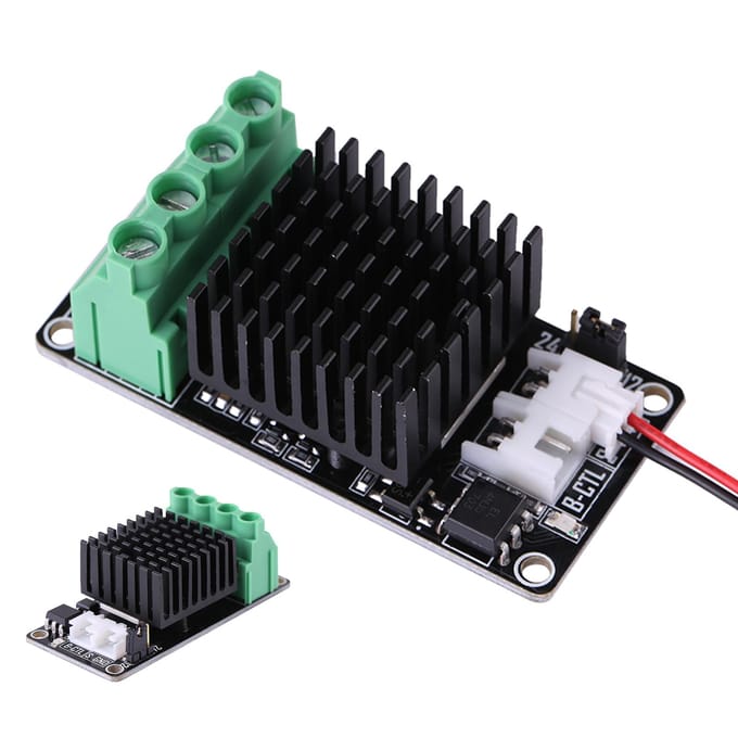 Imprimante 3D 30A Grand Courant Mini Contrôleur de Chauffage MKS MOSFET Module MOS Pour Extrudeuse à Lit Chauffant black