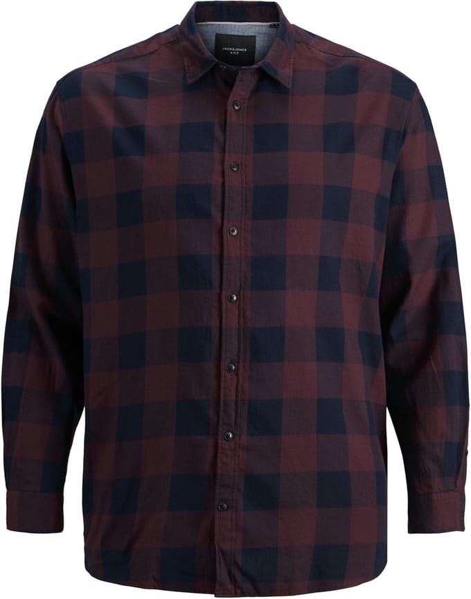 Jack & Jones Plus Geruit overhemd Geruit overhemd Plus Size