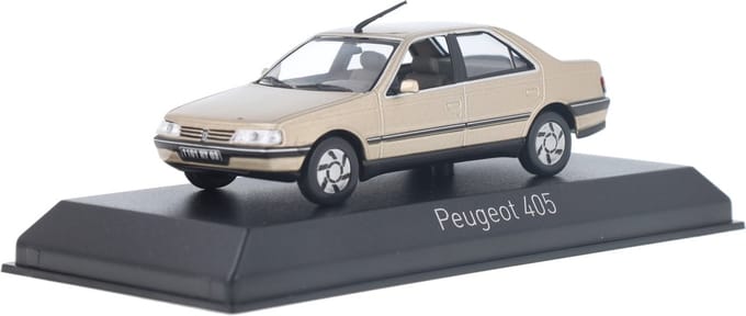 Peugeot 405 Norev Modelauto 1:43 1991 474514 Schaalmodel