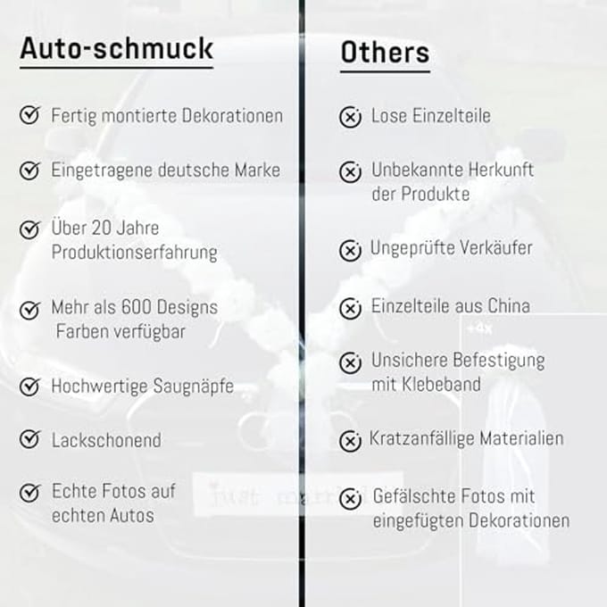 Rozen Slinger voor Auto - Bruiloft Decoratie en Sieraden