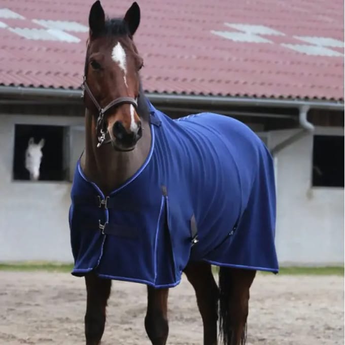 Fleecedeken voor paarden Equithème Classic