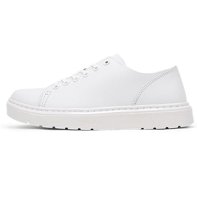 Dr. Martens Dante Leren Patchwork Mode Casual Platte Schoenen Damesschoenen Wit 22127100 39 white
