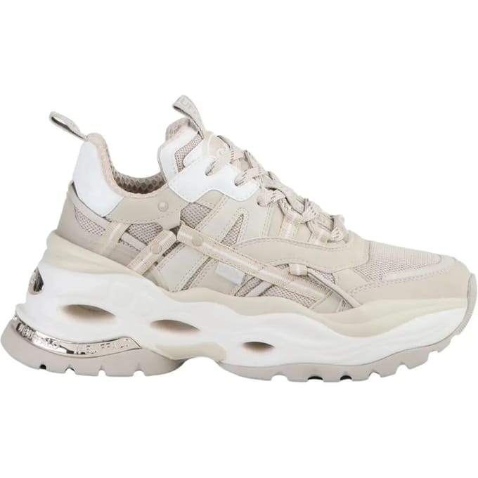 Buffalo Triplet Hollow Sneakers Laag - beige - Maat 41