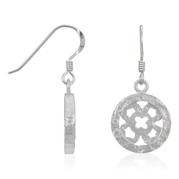 Orphelia Oorhanger Zirconium Sterling Zilver 925