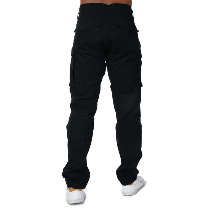 Men's Replay Joe Cargo Trousers in Charcoal