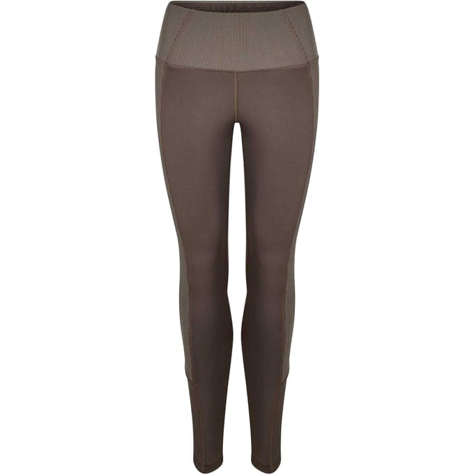 Reebok Dames/Dames Ribbed Slim Leggings (Grijs)