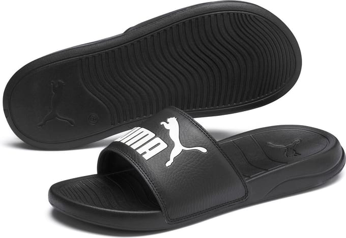 PUMA Popcat 20 BX Unisex Slippers - PUMA Black-Puma Black-PUMA White