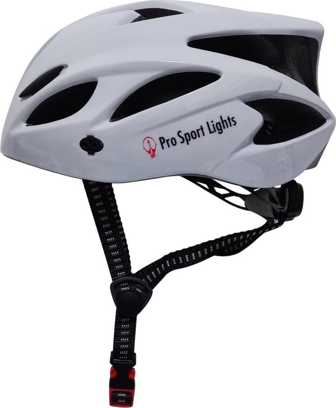 Fietshelm Heren Dames Wit - Large 58/62cm