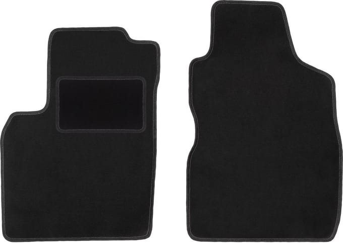 Voormatten zwart voor: Fiat Panda II hatchback (2002-2010)