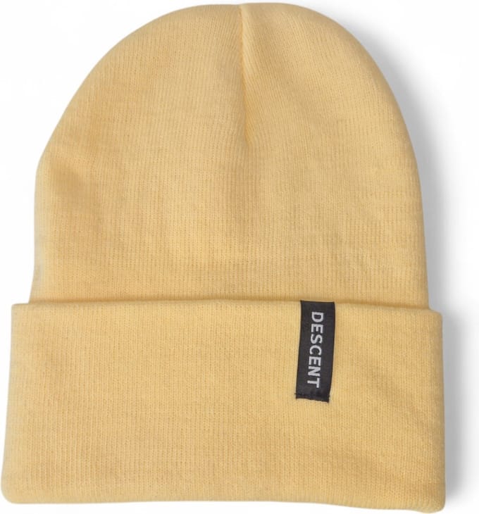 DESCENT muts - Park Basic - Geel - Ski - Snowboard - Winter - Schaats