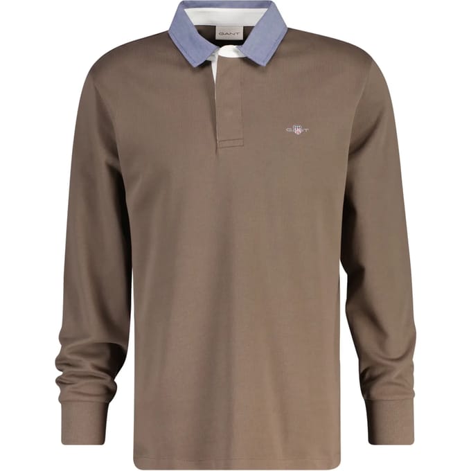 Polo met lange mouwen Gant Classic Heavy Rugger