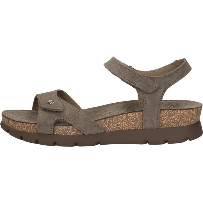 Panama Jack Sulia Sandalen Plat - Taupe - Maat 36