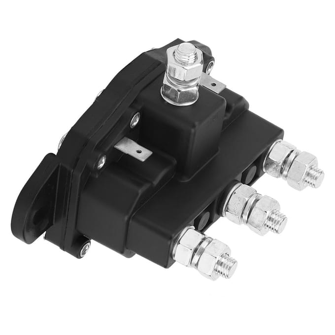 6 Bornes Moteur de Treuil 12V Solénoïde Inverseur Relais Contacteur