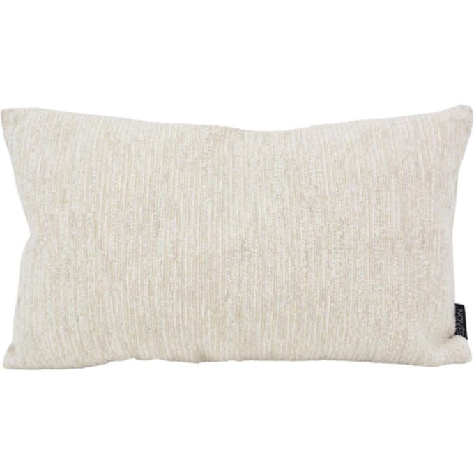 NOVÉE Sierkussen chenille crème/beige | 30 x 50 cm | polyester