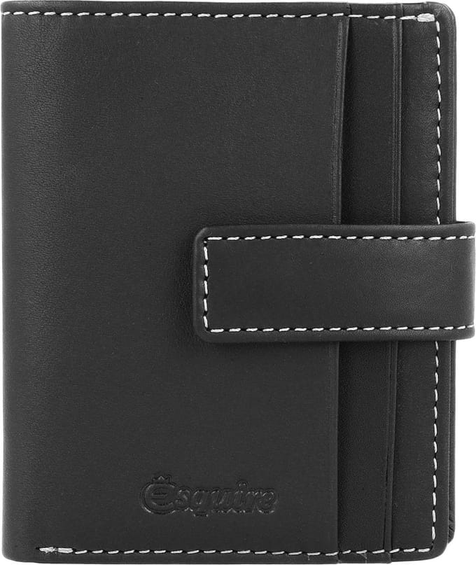 Esquire Oslo creditcard etui RFID leer 8,5 cm - 10 Sleuven - schwarz