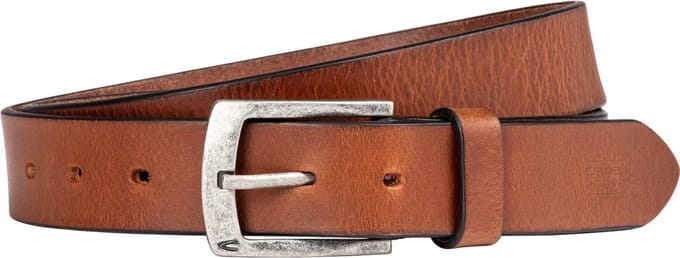 camel active Riem gemaakt van leer - Maat menswear-S - Cognac