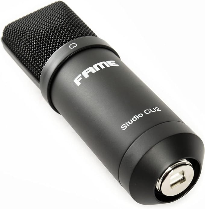 USB Condensator Microfoon voor Opnames - Studio CU2